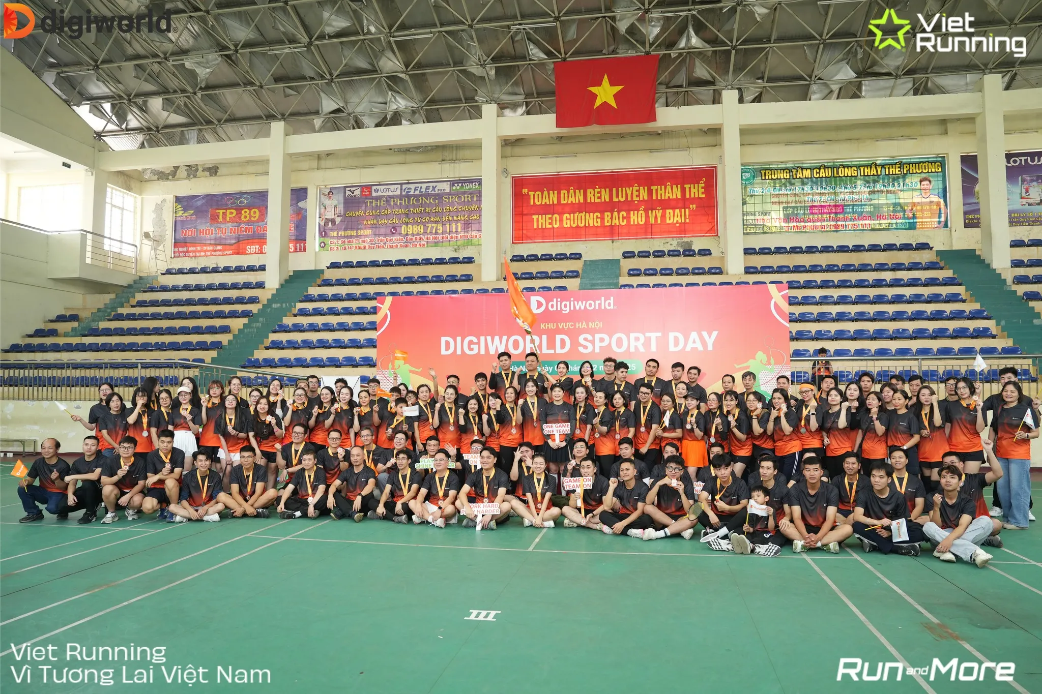 Viet Running tổ chức hội thao cho đối tác Digiworld Viet Running tổ chức hội thao cho đối tác Digiworld