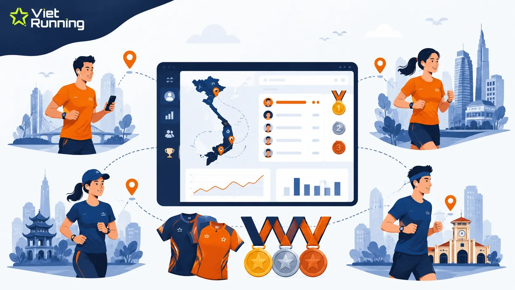 Giải chạy online l&agrave; g&igrave;