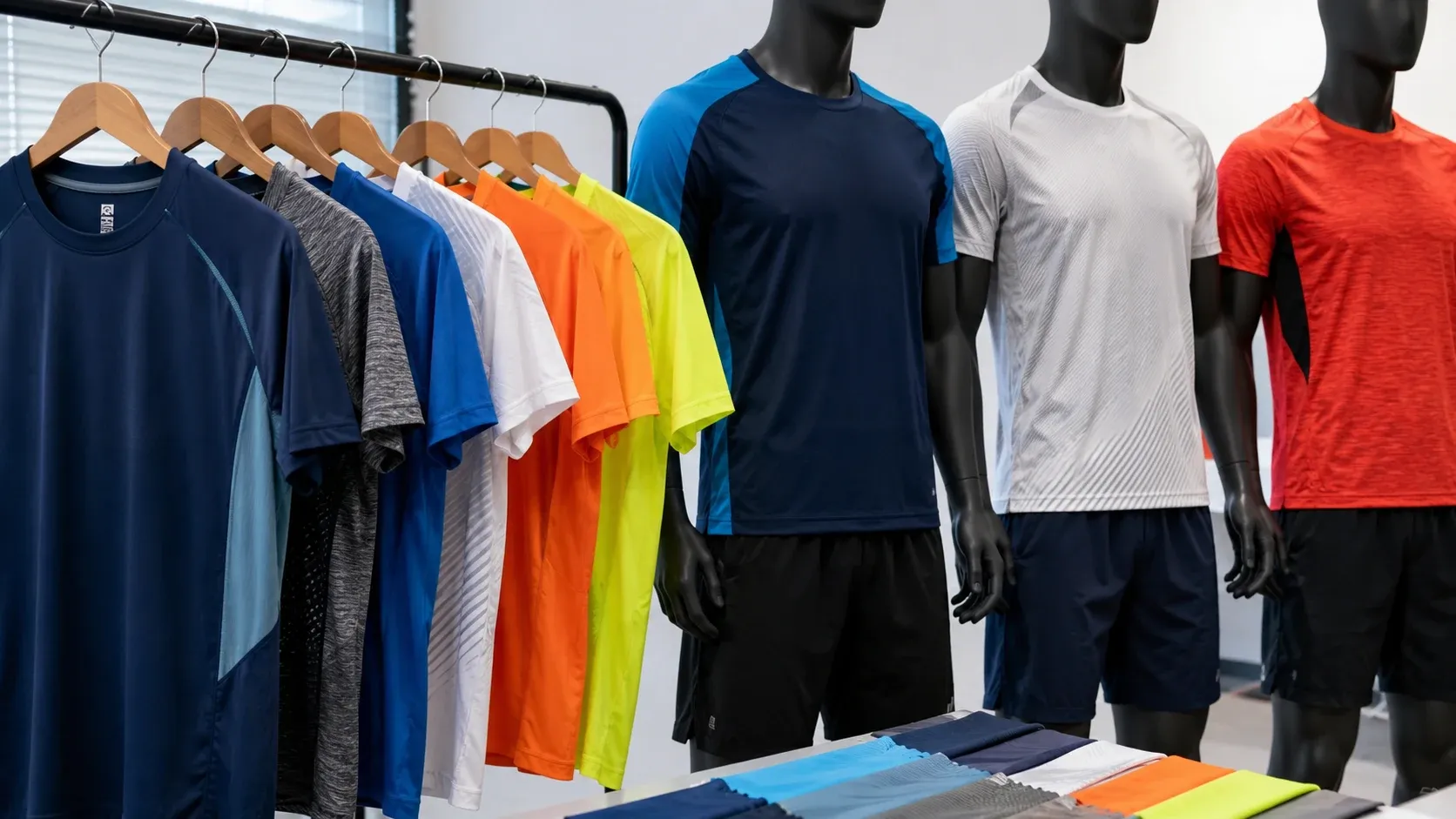 Mẫu &aacute;o chạy bộ in logo doanh nghiệp với nhiều m&agrave;u sắc v&agrave; kiểu vải