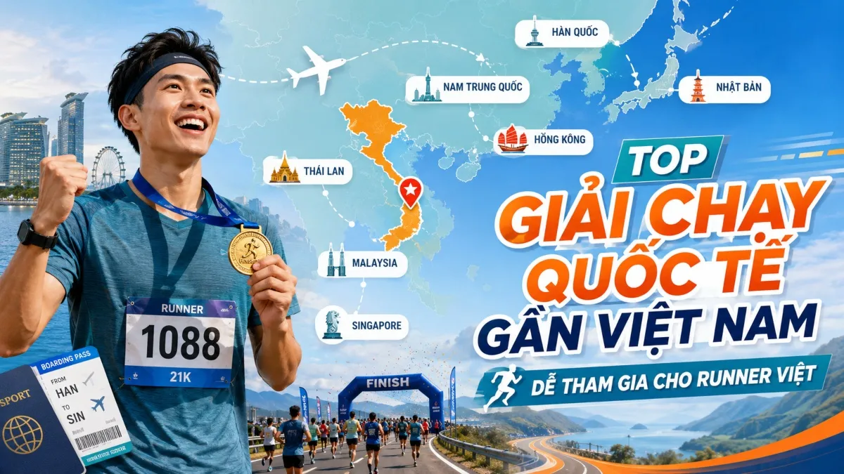 Top Giải Chạy Quốc Tế Gần Việt Nam Dễ Tham Gia Cho Runner Việt