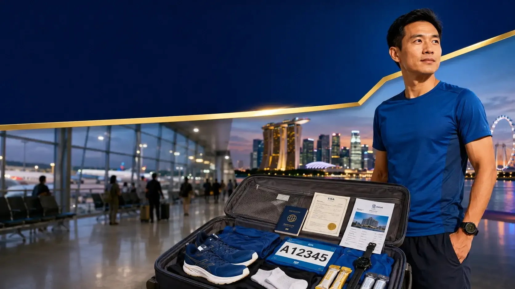 Thumbnail Kinh Nghiệm Đi Nước Ngoài Chạy Marathon: BIB, Visa, Khách Sạn, Race Kit