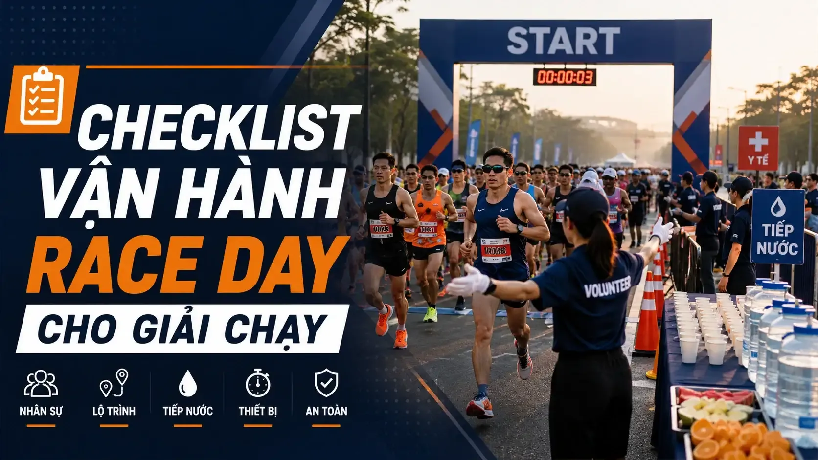 Thumbnail Khu Vực Start Finish Giải Chạy Cần Chuẩn Bị Những Gì?