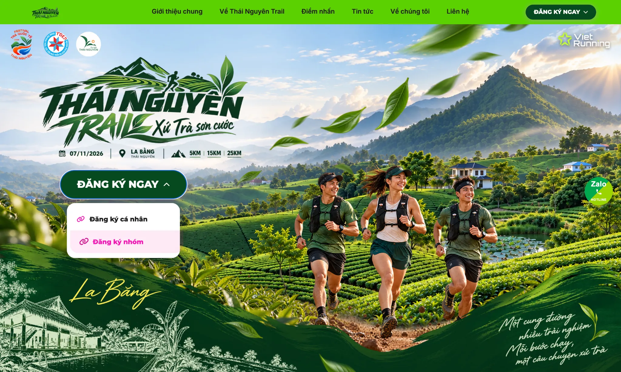 Thumbnail Hướng dẫn đăng ký cá nhân Thái Nguyên Trail: Xứ Trà Sơn Cước 2026