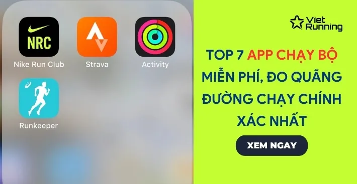 Thumbnail Top 7 app chạy bộ miễn phí, đo quãng đường chạy chính xác nhất